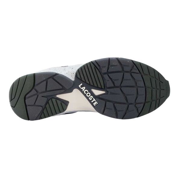 Lacoste Mens Storm 96 Vintage Leather Sneakers / Gray
